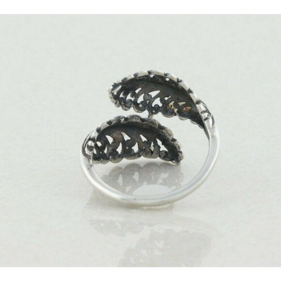 Sterling Silver Bypass Ring Size 9 1/4 - Picture 7 of 7